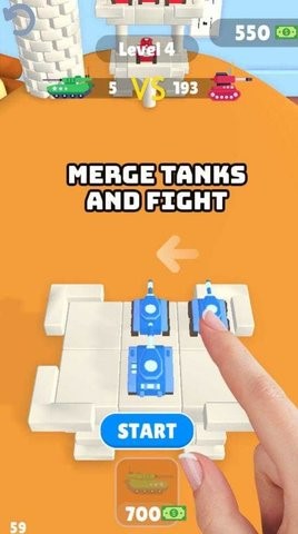 合并玩具坦克游戏图2