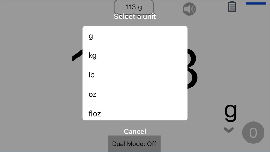Just Scale厨房秤app手机版图3