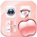 玫瑰金苹果水晶主题app