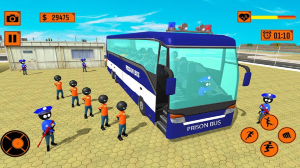 真实火柴人囚犯运输游戏安卓版图4