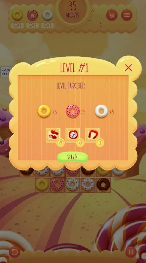 DonutsMatch3游戏图片2
