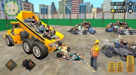 城市垃圾收集车模拟驾驶中文版图片2