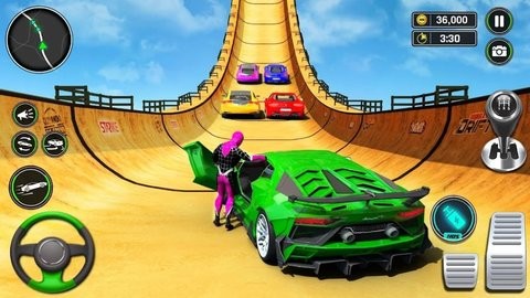 超级英雄竞速驾驶游戏图片1