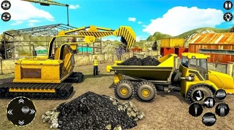 煤矿挖掘机闯关游戏图片1