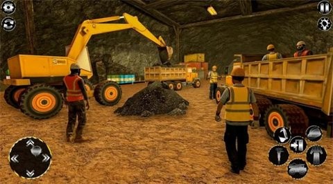 煤矿挖掘机闯关游戏图片2