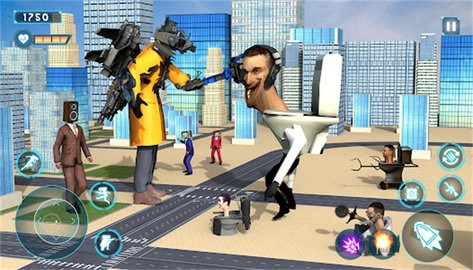马桶人城市英雄3D游戏图3
