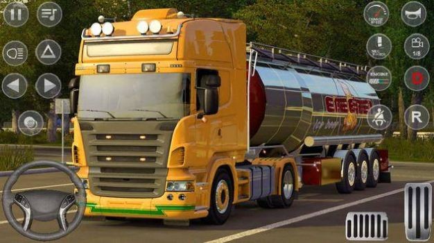 油罐车运输模拟游戏图1