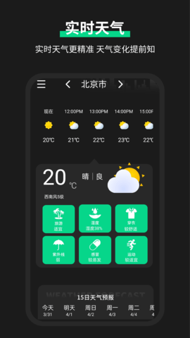 雷达实时天气预报APP图2