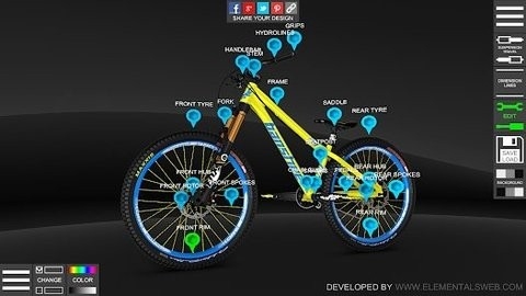 自行车配置器3D游戏图片1