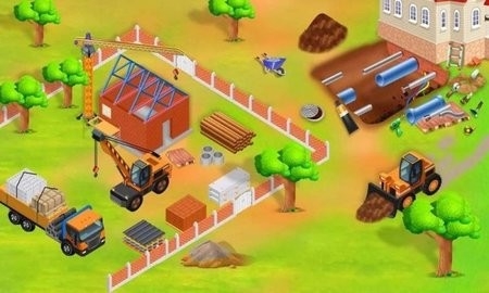 模拟挖掘机建房子游戏图3